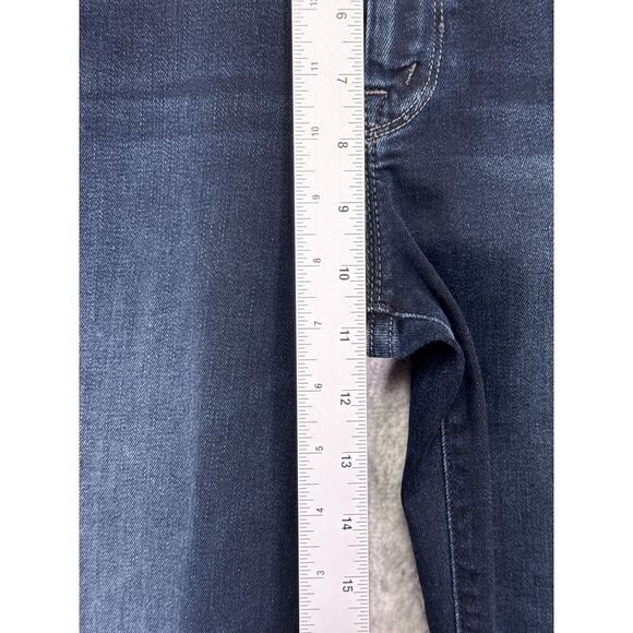 Mother High Waisted Ankle Fray Last Call Women's Black Denim Jeans - Picture 4 of 7